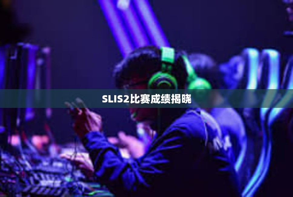 SLIS2比赛成绩揭晓